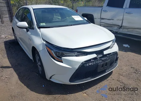 2020 Toyota Corolla Hybrid Le from USA, damaged, VIN JTDEBRBE1LJ015196